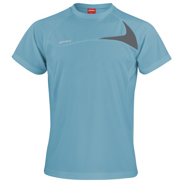 Spiro S182M - Ultra Cool-Dry Reflective Training Shirt