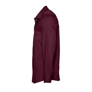 Al lui SOL 17000 - Cămașă Brighton cu mânecă lungă și elastică pentru bărbați