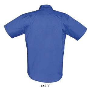 Al lui SOL 16080 - Cămașă pentru bărbați Brooklyn cu mânecă scurtă din bumbac twill