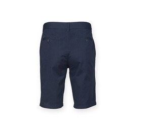 Primul rând FR605 - Pantaloni scurți chino elastici pentru bărbați