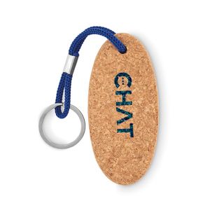 BOAT Eco-Friendly Floating Cork Key Ring with Rope - GiftRetail MO6161