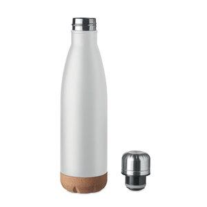 ASPEN CORK Double Wall Stainless Steel Cork Base Bottle 500ml - GiftRetail MO6313