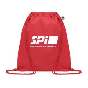 YUKI COLOUR Eco-Friendly Organic Cotton Drawstring Bag - GiftRetail MO6355