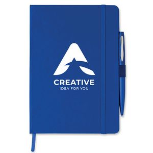 NOTAPLUS Premium A5 Notebook with Pen and Elastic Closure - GiftRetail MO8108