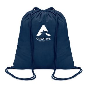 COLORED Eco-Friendly Cotton Drawstring Bag 100gr/m² 37x41CM - GiftRetail MO8484