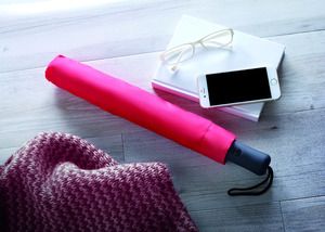 HAARLEM Compact 21-Inch Auto Open Foldable Umbrella - GiftRetail MO8775