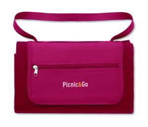 GOODTIMES Foldable Fleece Picnic Blanket 150x120CM - GiftRetail MO8822