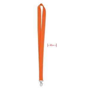 SIMPLE LANY - Premium 20mm Lanyard with Metal Hook - Sublimation Print - GiftRetail MO9058