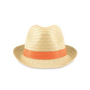 BOOGIE Stylish Summer Paper Straw Hat with Band - GiftRetail MO9341