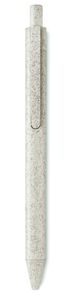 PECAS Eco-Friendly Wheat Straw and ABS Push Button Pen - GiftRetail MO9614