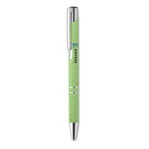 BERN PECAS Eco-Friendly Wheat Straw Push Button Pen - GiftRetail MO9762