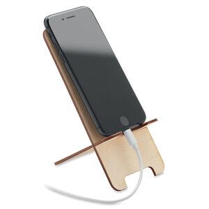 GROUW STAND Eco-Friendly Birch Wood Phone Stand with Pine Seeds - GiftRetail MO6690