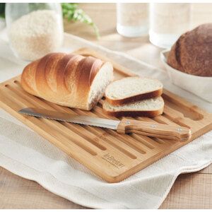 LEMBAGA Premium Bamboo Cutting Board and Knife Set - GiftRetail MO6776