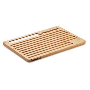 LEMBAGA Premium Bamboo Cutting Board and Knife Set - GiftRetail MO6776