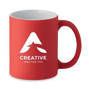 DUBLIN COLOUR Elegant Matt Finish Ceramic Mug 300ml - GiftRetail MO6849