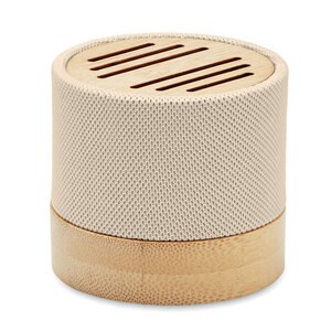 BOOL Eco-Friendly Bamboo Wireless Speaker with SD Port - GiftRetail MO6847