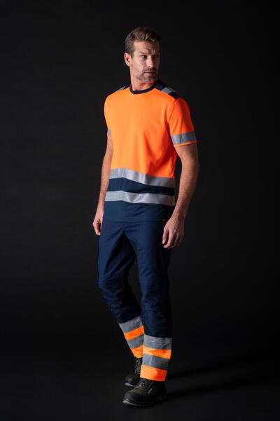 Tricorp T01 - High Vis Bicolor T-Shirt Unisex T-Shirt
