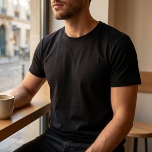 Piccolio P73 - Unisex Comfort Fit Cotton Paint Tee