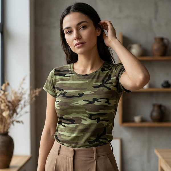 Malfini C22 - Camo Pure T-shirt Ladies