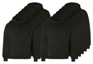 Pack of 12 Fruit of the Loom SC270 - Hooded Sweat (62-208-0)