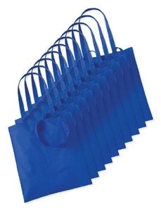 Pack of 100 NewGen LS42OE - Long handles cotton bag