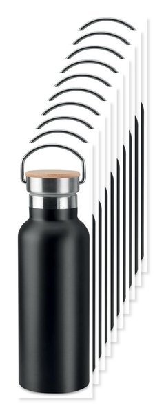 HELSINKI 500ml Bamboo Lid Insulated Flask