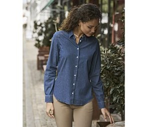 TEE JAYS TJ4005 - Cămașă din denim pentru femei